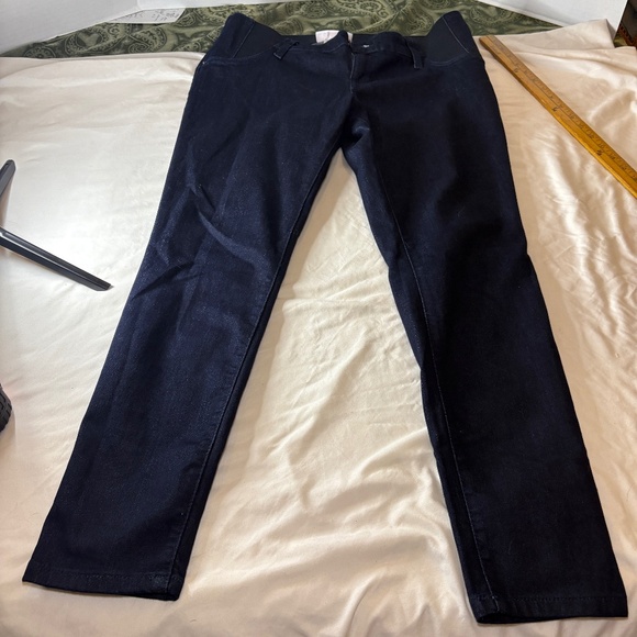 Isabel Maternity by Ingrid & Isabel Pull On Jegging Jeans 10/30R Blue - Picture 1 of 14